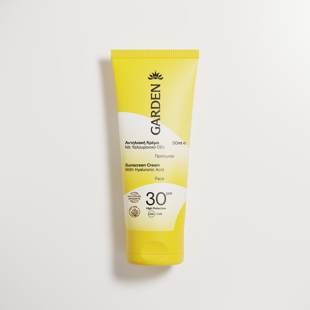 Солнцезащитный крем для лица с гиалуроновой кислотой SPF30 50мл