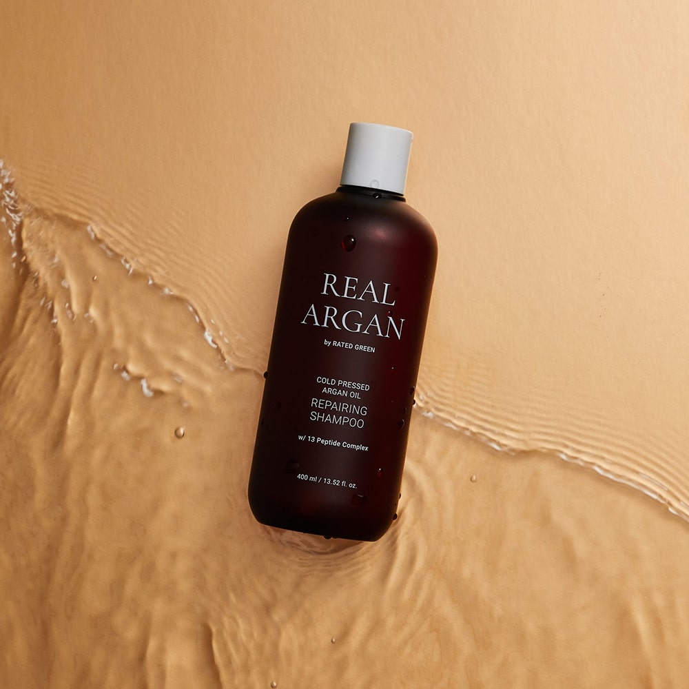 Șampon hidratant cu Ulei de Argan Rated Green 400ml
