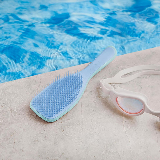 Perie pentru păr Tangle Teezer The Ultimate Detangler Large Fine & Fragile Seafoam Blue