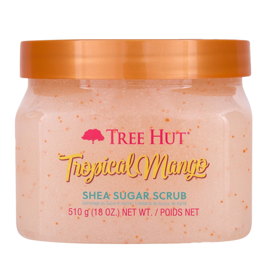 Tree Hut Скраб для тела тропический манго с маслом ши и сахаром 510 г