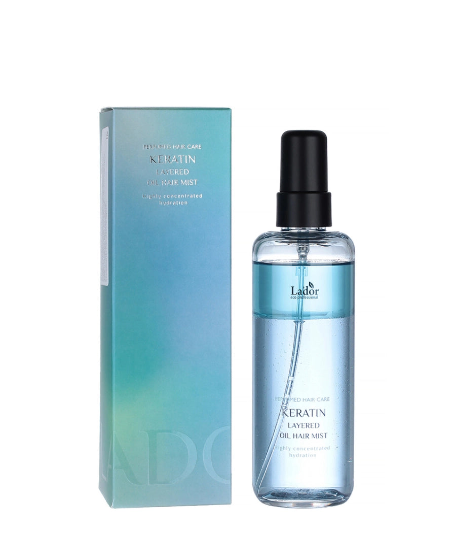 LADOR Mist parfumat pentru păr Keratin Osmanthus, 130 ml