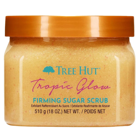 Скраб для тела Tree Hut, сахарный скраб для упругости Tropic Glow, 510 г