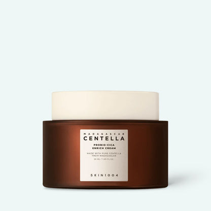 Cremă regenerantă, calmantă pentru tenul sensibil cu compuşi ProBio-Cica vegană SKIN1004 Madagascar Centella Probio-Cica Enrich Cream 50ml