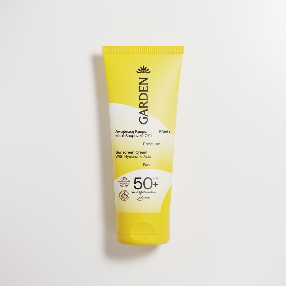 Солнцезащитный крем для лица с гиалуроновой кислотой SPF50+ 50мл