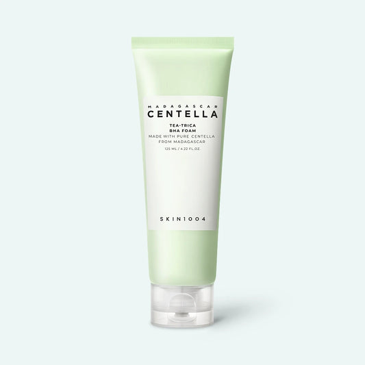 Spumă de curățare cu 0,45% acid salicilic și 0,2% ulei de arbore de ceai Skin1004 Madagascar Centella  125 ml