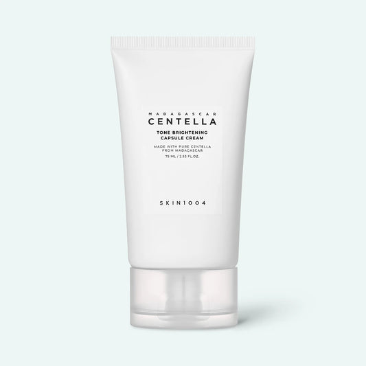 Cremă iluminantă pentru uniformizarea tenului cu acid tranexamic Skin1004 Madagascar 75 ml