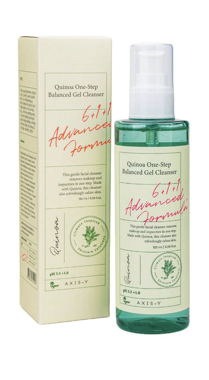 AXIS-Y Gel de curățare pentru față Quinoa One-Step, 180 ml