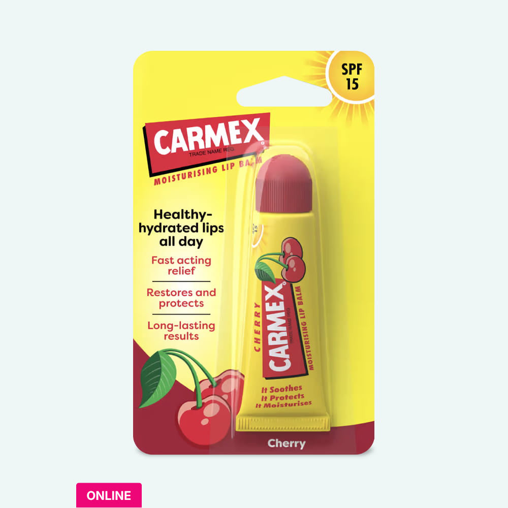 Бальзам для губ CARMEX Lip Balm Cherry TUBE 10 г – SPF15