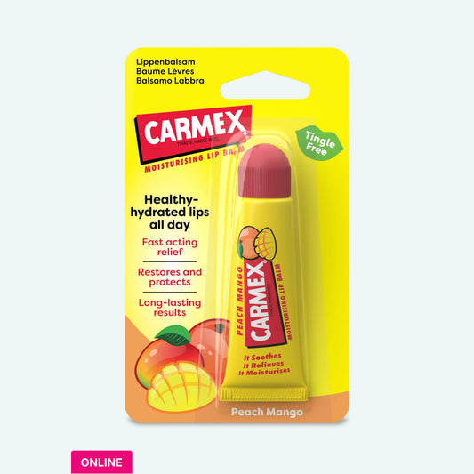 Бальзам для губ CARMEX Tube Peach Mango 10г