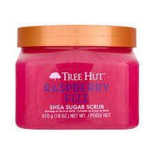 Tree Hut Сахарный скраб для тела с маслом ши Raspberry Fizz 510 г