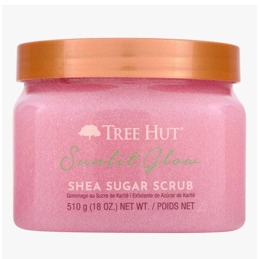 Tree Hut Отшелушивающий скраб с сахаром и маслом ши Sunlit Glow, 510 г
