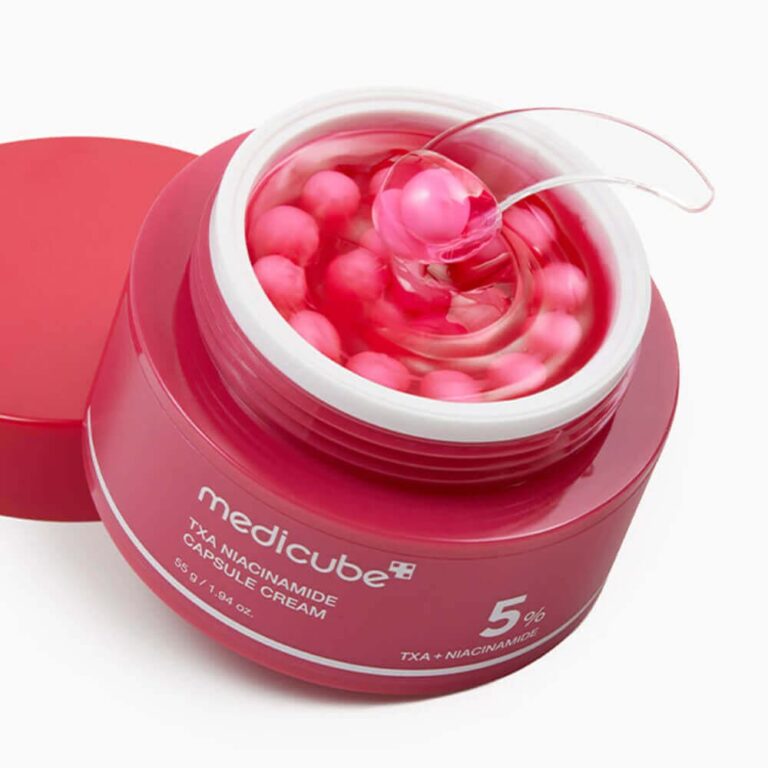 Cremă capsulară iluminatoare cu 5% niacinamidă și acid tranexamic Medicube 55 ml