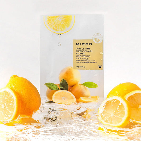 Mască radiantă din ţesătură cu vitamina C Mizon