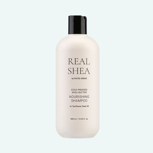 Șampon hidratant cu Unt de Shea Rated Green 400ml